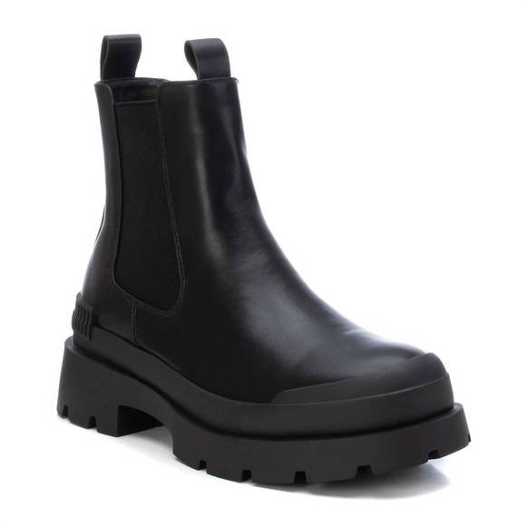 NEW XTI women's chelsea booties in black - Picture 1 of 1